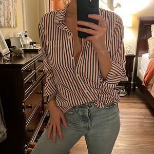 J Crew Boyfriend Style Button Down